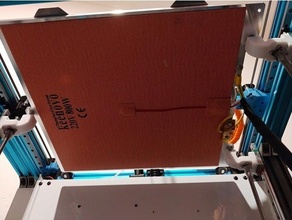 blv 3 point cama nivelamento independente parafuso avanço automático auto cubo mgn mod cinemático 3d print model - Mito3D