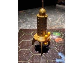 Starfarers catan booster squillare gioco tavolo giochi tavola nave madre 3d print model - Mito3D