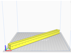 estante piernas ágil 2020 extrusión electrónica recinto laboratorio montar portátil sixinch 3d print model - Mito3D