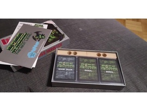 jefe monstruo caja relleno mangas tarjetas 3d print model - Mito3D