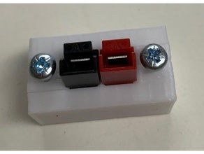 anderson conector half bracket 3d print model - Mito3D