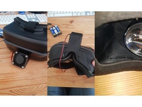 lenovo explorer airvent air goggle vr headset wmr 3d print model - Mito3D