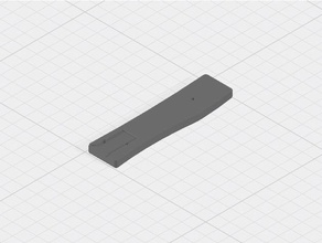 knife handle 3d print model - Mito3D