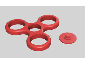 kıpır spinner uyarlanabilir füzyon 360 3d print model - Mito3D