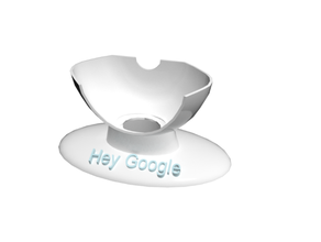 Google mini hoparlör Kulp destek 3d print model - Mito3D