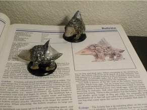 bulette ages- 2nd edition ad&d monstrous manual dd dnd miniature dungeons dragons mini 28mm tabletop gaming 3d print model - Mito3D