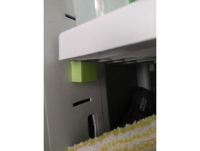 resin wardrobe shelf pin mount support 3d print model - Mito3D