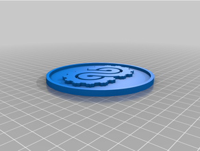 bicestud Coaster 3d print model - Mito3D