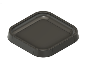 square parts dish desk organizer hardware organization smallparts small storage tray 3d print model - Mito3D
