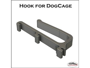 hook dog cage 3d print model - Mito3D