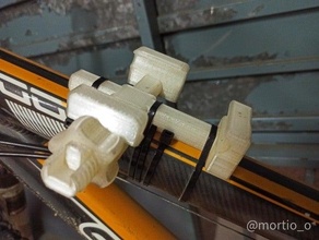Universal Fahrrad montieren Smartphone Berg Halter Unterstützung Telefon 3d print model - Mito3D