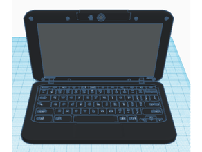 Chromebook 3d print model - Mito3D