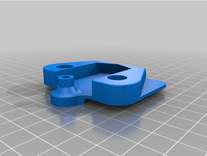 quick tool change base openbuilds 20mm gantry plate 3d print model - Mito3D