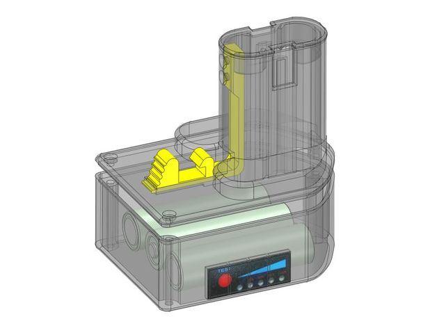 hitachi ds12dvf3 battery box 3D print model - Mito3D