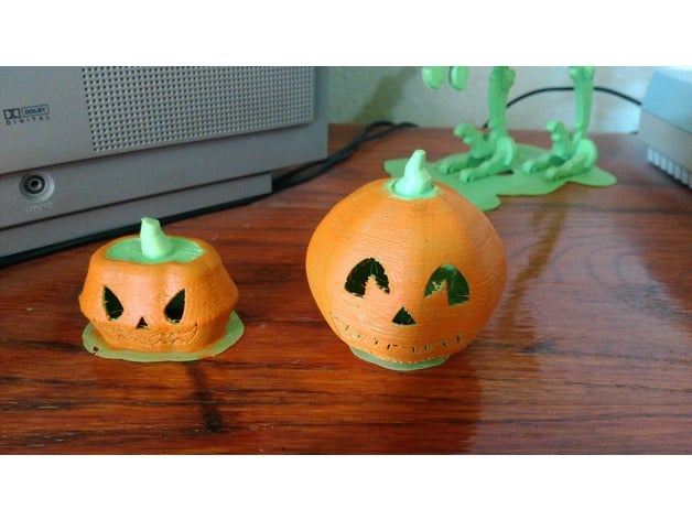 halloween pumpkins set 3 art awesome failure ghost ghosts pumpkin spooky horror jack jack-o-lantern lantern lamp october scary season toy toys treat trick 3D print model - Mito3D