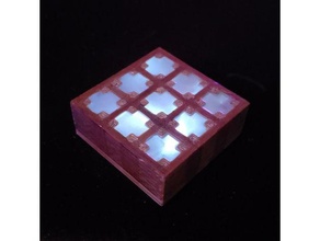 Minecraft luz sensor 3d print model - Mito3D
