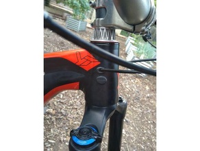bicicleta cabo plugue internamente encaminhado cables yt jeffsy montanha ytjeffsy 3d print model - Mito3D