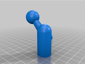 cuello cisne cabeza móvil teléfono soporte reemplazo 3d print model - Mito3D