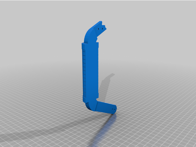 gancho suporte jangada 3D print model - Mito3D