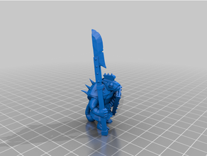 Skaven fırtına ısısı yaş Sigmar fare adam Warhammer 3d print model - Mito3D