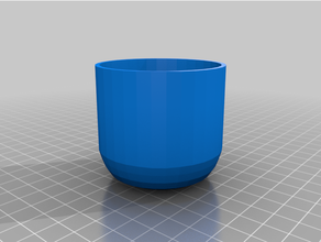 basic pot 3d print model - Mito3D