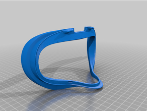 oculus quest comfort face gasket 3d print model - Mito3D