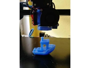 bear extruder mount bracket creality x-carriage 3d print model - Mito3D
