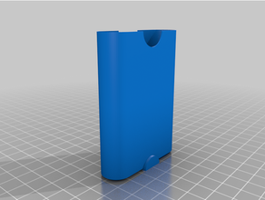 caja para guardar mascarilla box covid-19 mask 3d print model - Mito3D