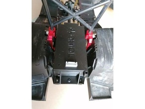 receptor caja axial scx10 ii tractor 3d print model - Mito3D