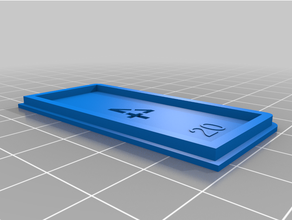 porto rico organizador alternativo tampas 3d print model - Mito3D