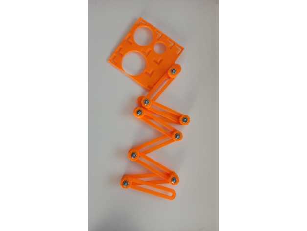 tile hole cutting tool guide angle arm articulated electrical box jig pipe 3D print model - Mito3D