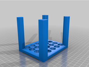 sample tube holder biology chemistry 3d print model - Mito3D