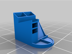 escritorio organizador estudiante desafio 3d print model - Mito3D