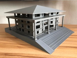 Moma ev hazır Yazdır 3dprintable 3d modüler sistemleri mimari Sanat bina kamera araba otopark durum kılıf kasa Noel sinema 4d Collum bağlayıcı inşaat dekorasyon kendin yap Eğitim elektriksel 3d print model - Mito3D