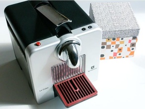 Nespresso le küp damlama Fincan tepsi değiştirme parçalar 3d print model - Mito3D