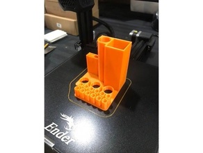 soldering accessory tray box storage 3d print model - Mito3D