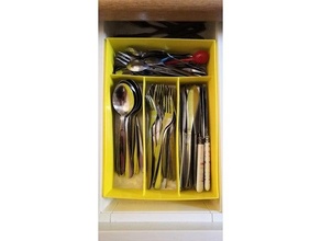 curtley caixa estreito gavetas gaveta cozinha organização 3d print model - Mito3D