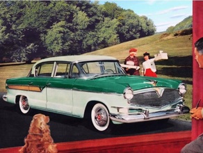 Hudson Hornisse Limousine 1956 1954 1955 1957 1958 50s 60s amerikanisch Wagen Autos USA 3d print model - Mito3D