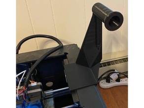 flashforge creator pro spool mount makerbot powerspec 3d print model - Mito3D