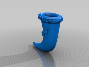 içme Boynuz sembol Fenris Zindanlar ejderhalar 3d print model - Mito3D