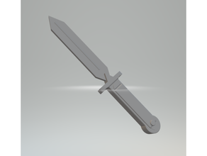 fhw slamdance spawnblade cyberpunk cuchillo 2020 rojo 2077 apuntalar juguete 3d print model - Mito3D