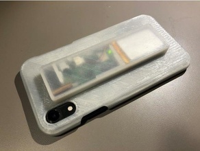 iphone xr rileylink hard case 3d print model - Mito3D