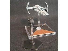 Sonde Droide Base Teller Star Kriege Tischplatte Flügel 3d print model - Mito3D