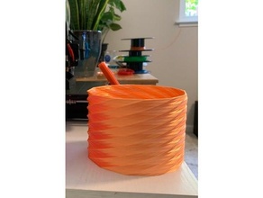 Spiral Pflanzer 3d print model - Mito3D