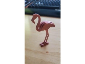 flamingo puzzle toy 3d print model - Mito3D