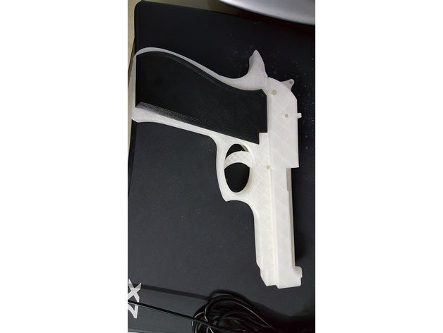 Rückstoß Spielzeug Gewehr m9 inspiriert Beretta 92 Pistole Replik Spielzeuge 3D print model - Mito3D