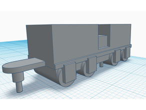 Thomas concedido mini caminhões miniatura amigos trem 3d print model - Mito3D
