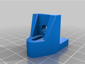adjustable bed bracket hypercube evo 3d print model - Mito3D