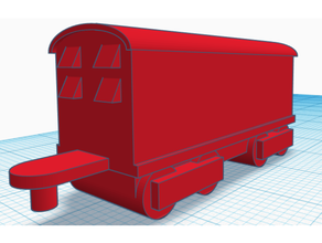 Thomas concedido mini enviar furgão miniatura amigos trem 3d print model - Mito3D