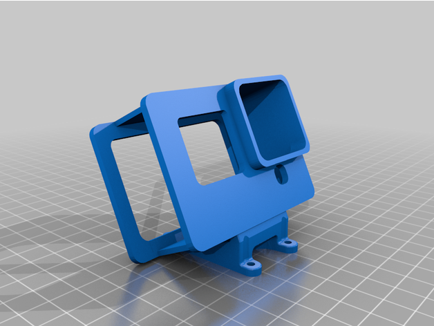 impulserc apex gopro hero 9 mount 3D print model - Mito3D